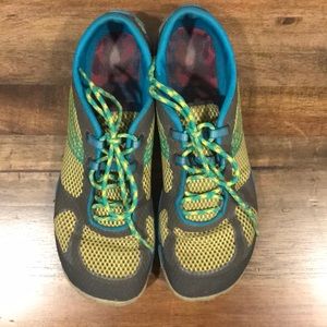 Vibram soul turq/lime shoe